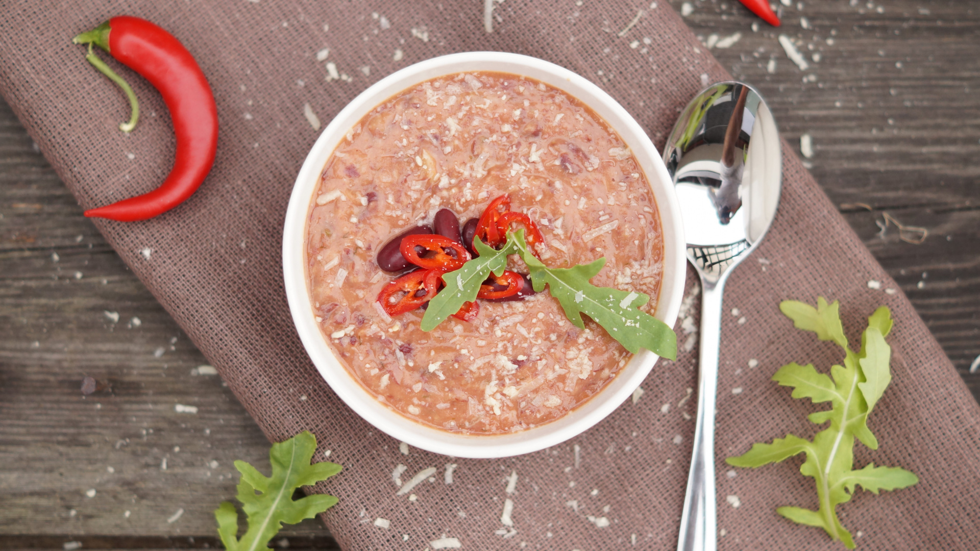 Oapüreesupp parmesani juustuga
